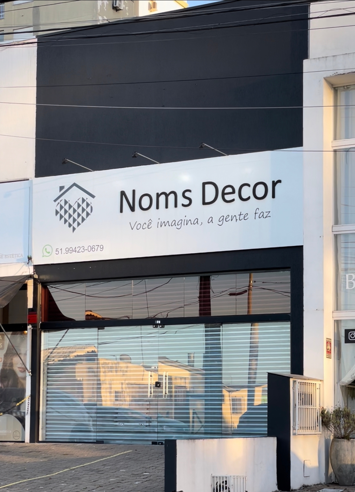 Fachada da Loja Noms Decor - Canoas