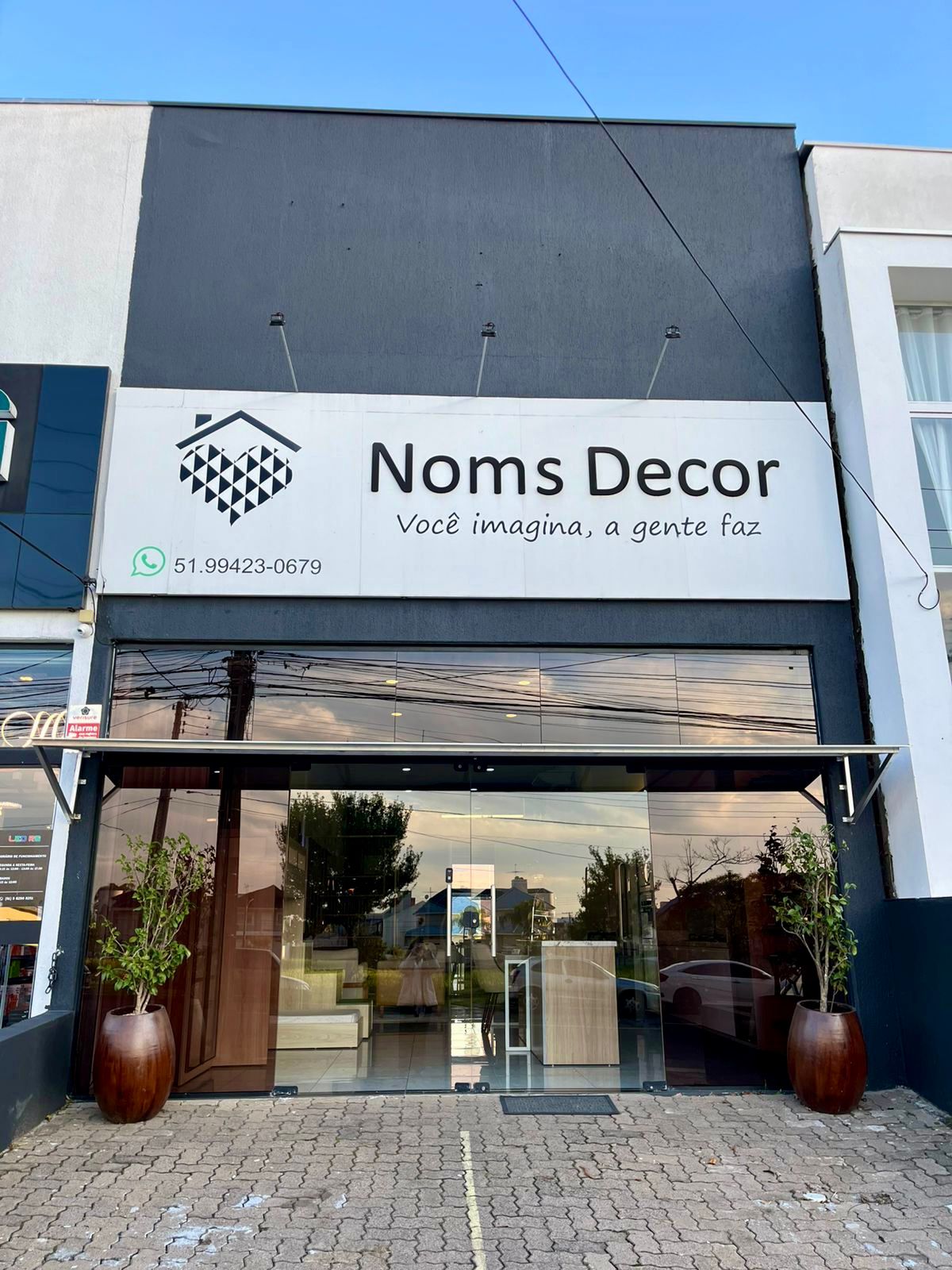 Fachada da Loja Noms Decor - Canoas