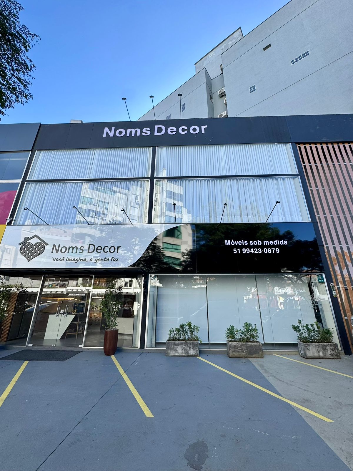 Fachada da Loja Noms Decor - Porto Alegre